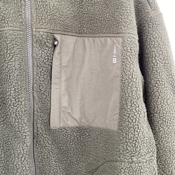 Bass Outdoors Women’s Green Coastal Sherpa Fleece Jacket Size XS - Picture 3 of 10